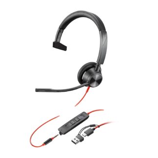 Poly Blackwire 3315 Mono USB-C +C/A MS