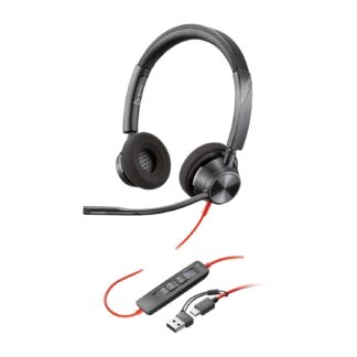 Poly Blackwire 3320 USB-C +C/A MS